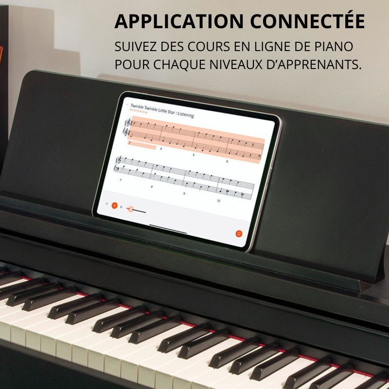 Piano numérique 88 touches pondérées